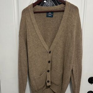Jantzen Men's Brown Cardigan Sweater